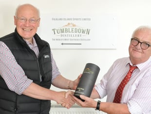 Award for Falklands gin bottled in the island