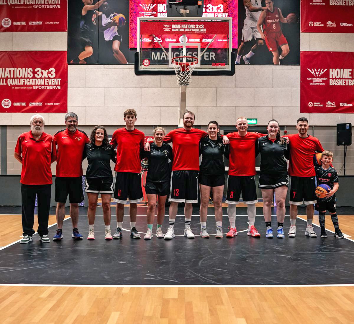 Isle of Man basketball sides compete in Home Nations Commonwealth Games qualifying tournament