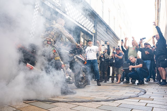 Police issue statement after 'Wheelie-Konni' burnout incident