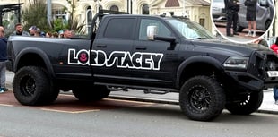 Racing star hits out after truck is seized by police