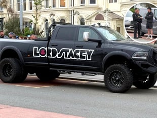 Racing star hits out after truck is seized by police
