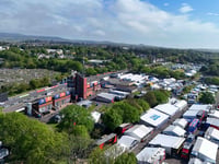 Rain shuts Isle of Man TT Fan Park and bar