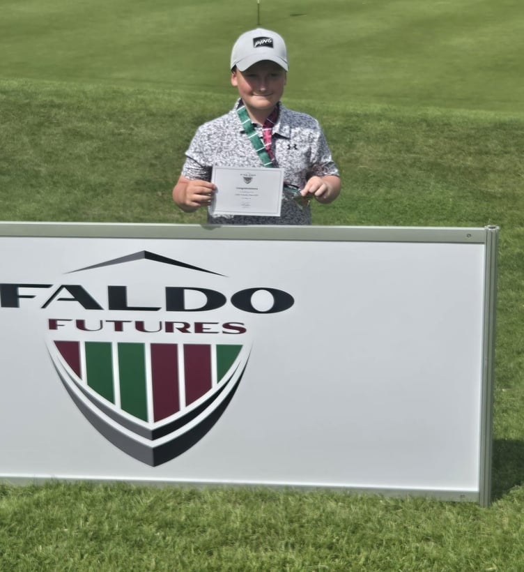 Isle of Man junior golfer Hamish Skinner