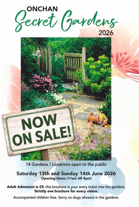 Onchan Secret Gardens brochure