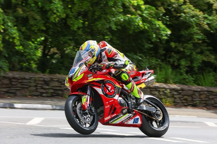 Nathan Harrison on the H&H Motorcycles 600 Honda (Photo: Callum Staley/CJS Photography)