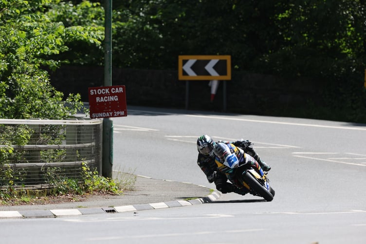 Michael Dunlop his way to TT victory number 35 on Friday lunchtime (Photo: Callum Staley/CJS Photography)