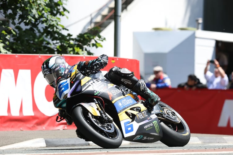 Michael Dunlop on his way to TT win number 35 on Friday lunchtime (Photo: Callum Staley/CJS Photography)