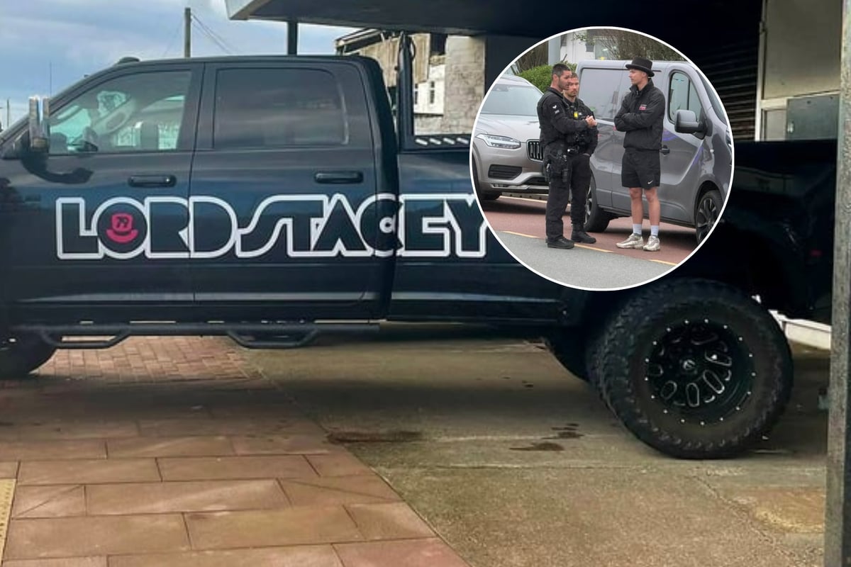 Racing star's truck pictured back on Isle of Man roads after seizure