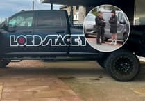 Racing star's truck pictured back on Isle of Man roads after being seized by police