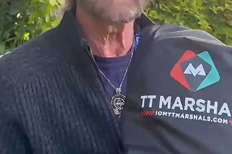 Noel with his TT Marshalls kit
