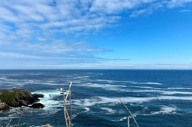 Streaks of white sea foam spotted off the island's east coast have sparked concern