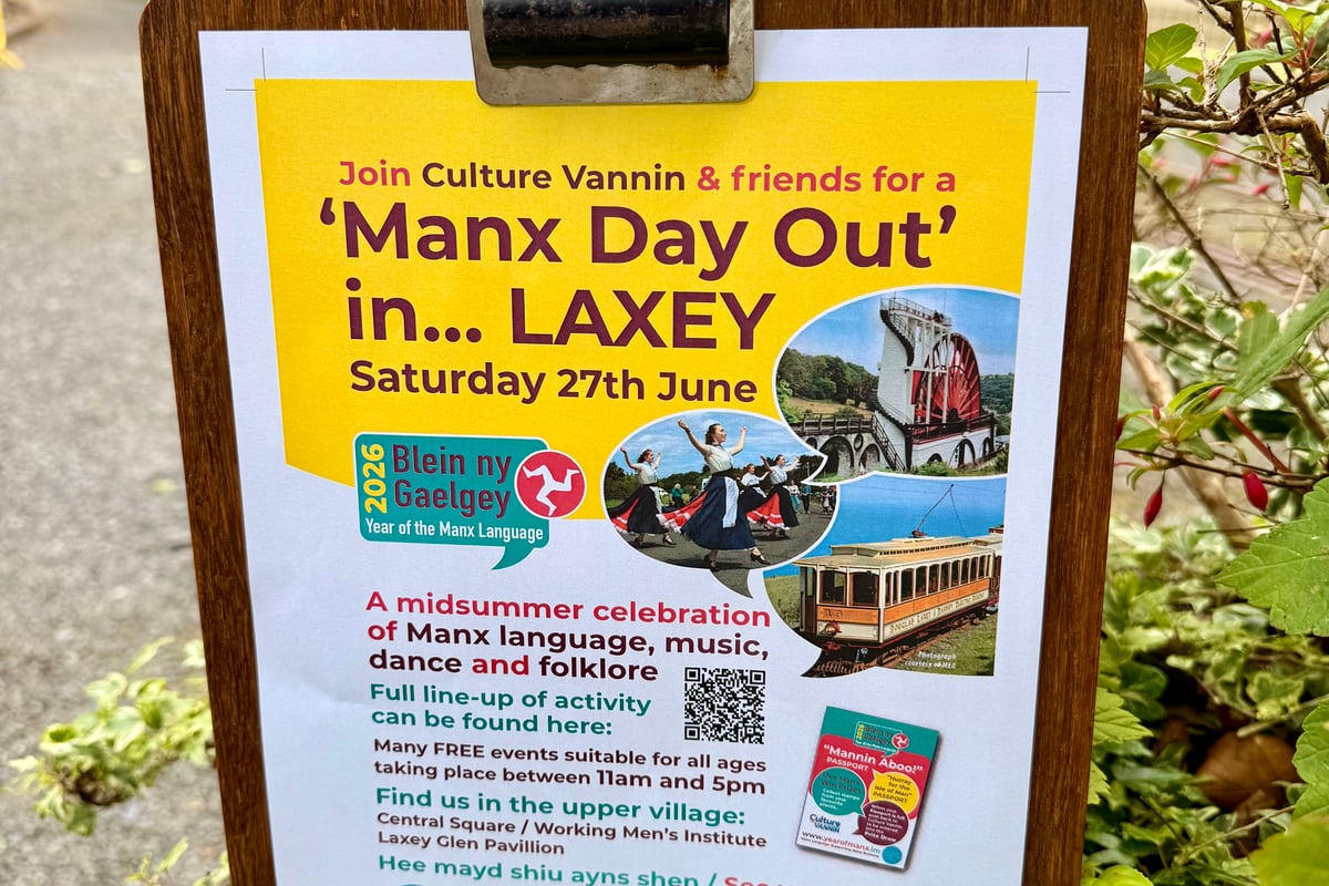 'Manx Day Out' in Laxey: Free cultural celebration this month
