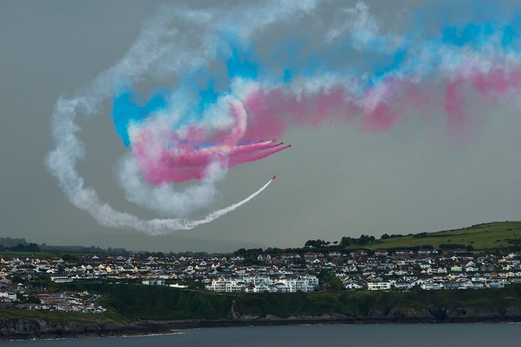 This year's display featured seven aircraft rather than the usual nine (Photo: Sue Jones)