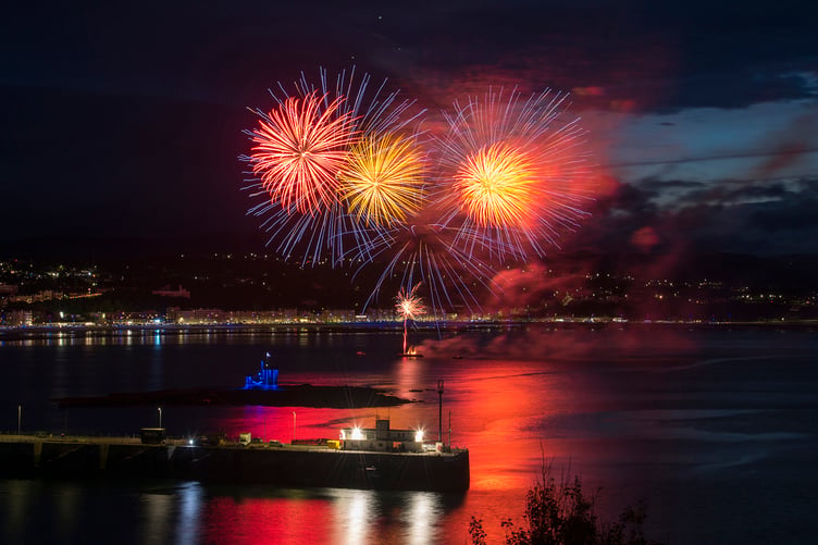 It was a fantastic display above Douglas Bay (Photo: Sue Jones)