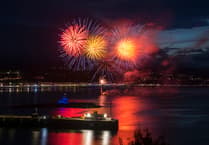 Stunning pictures as fireworks light up the sky above the Isle of Man