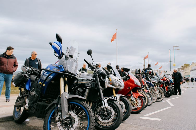 The Moddy Dhoo Motorcycle Club organised most of the event.