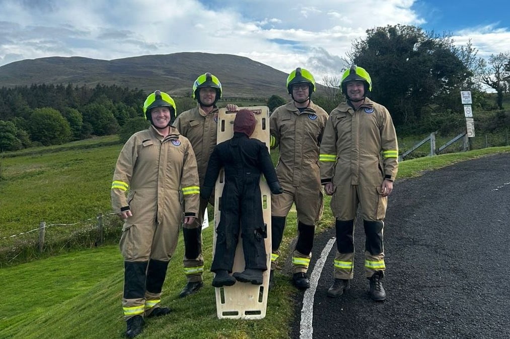 Firefighters to carry casualty dummy 12-miles up and down peak for charity
