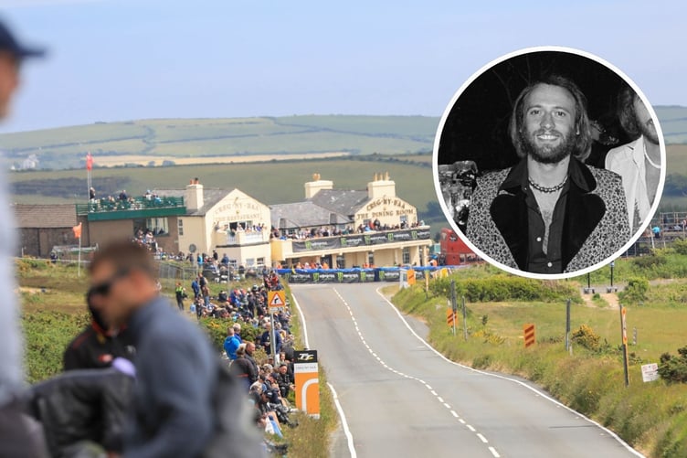 Fifty years ago this week, Motorcycle News (MCN) revealed that Maurice Gibb had joined the marshal team at Creg-ny-Baa during TT 1976