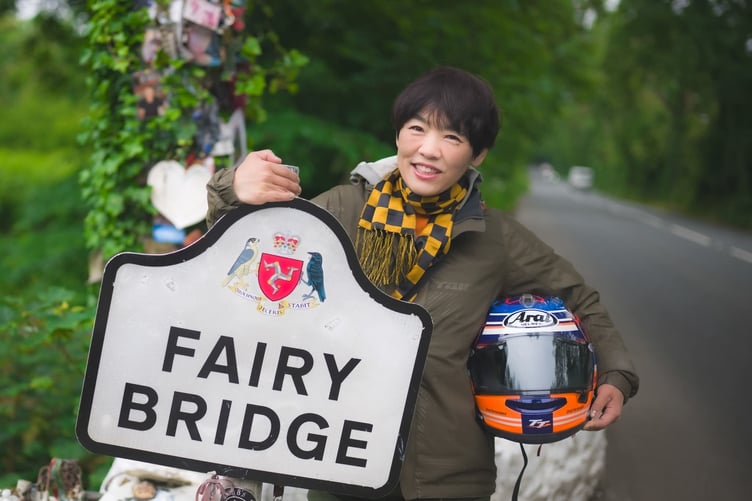 Yuki pictured at the Fairy Bridge