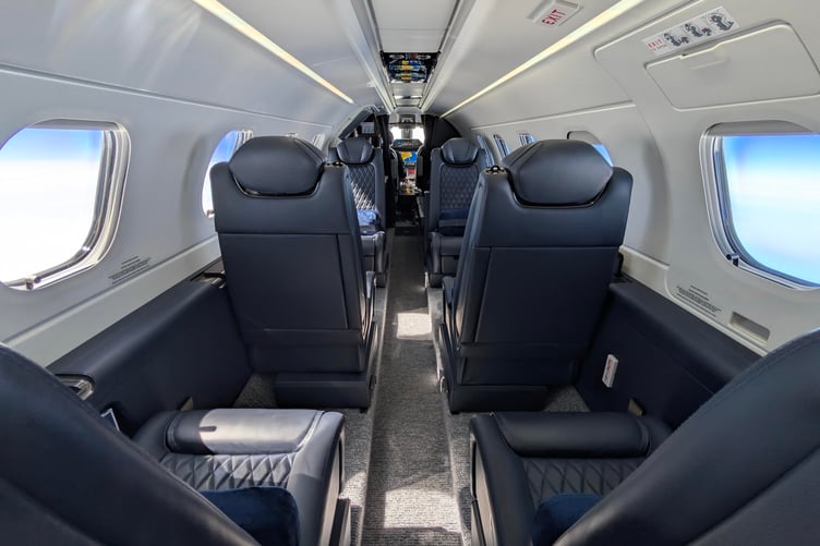 Inside the Phenom 300 executive jet