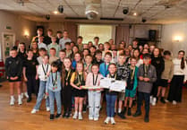 Pictures as swimmers recognised in Douglas Swimming Club's annual awards