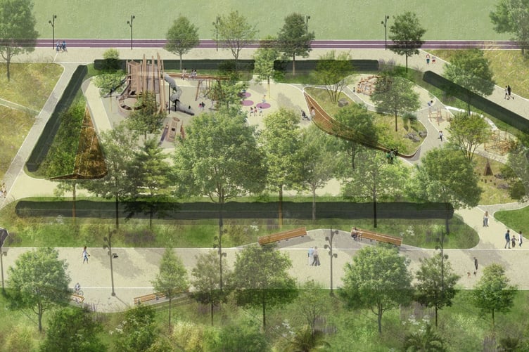 There have been calls for a better play area at Noble's Park