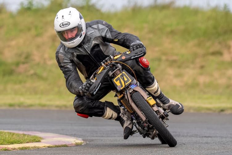 Chuck Bregazzi is the current leader of the 110 plops class in the Jurby MRSports Championship (Photo: Hagar Photography)