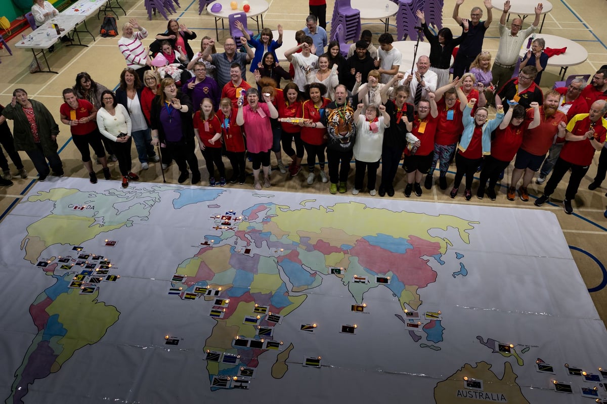 Pictures as community centre hosts special event for King's Baton Relay