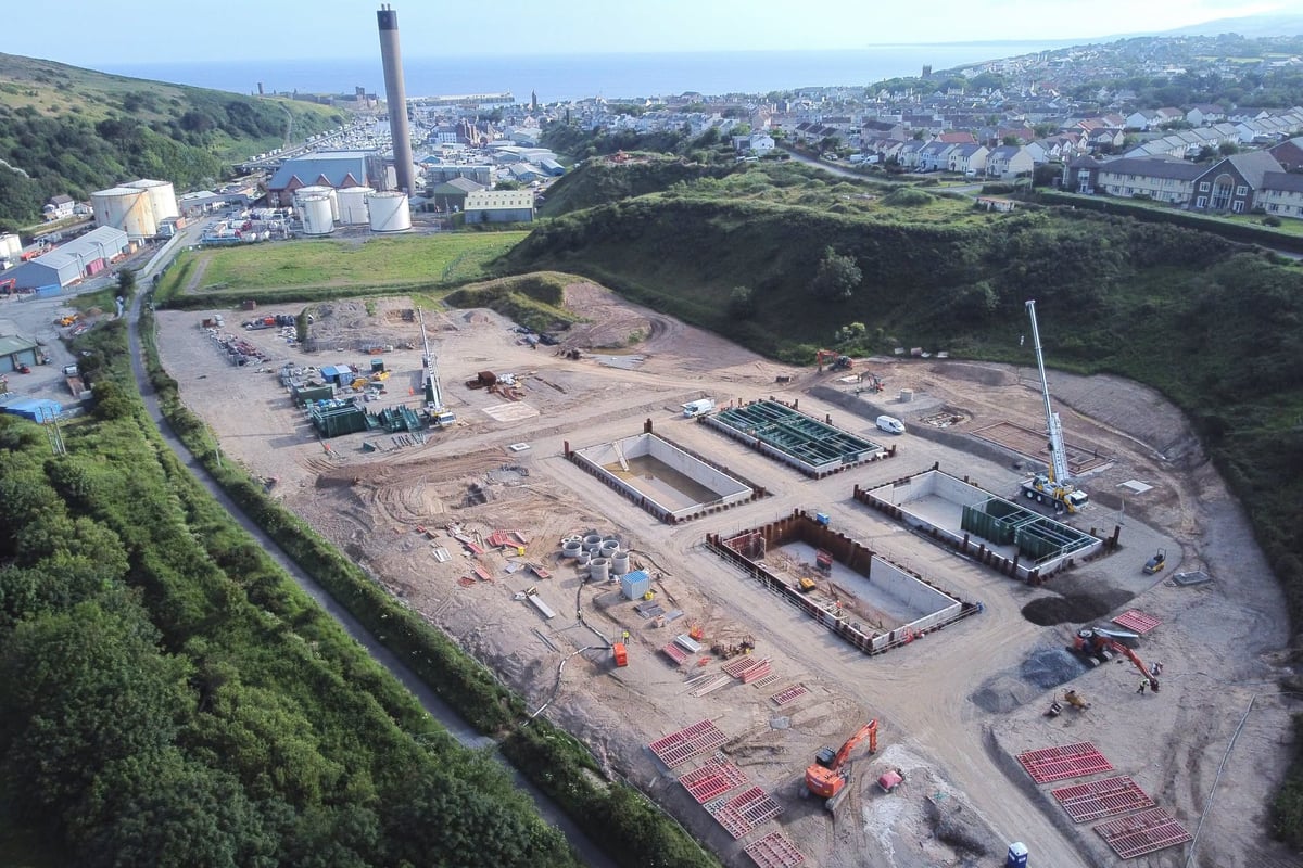 'Good progress' being made on new Peel sewage works