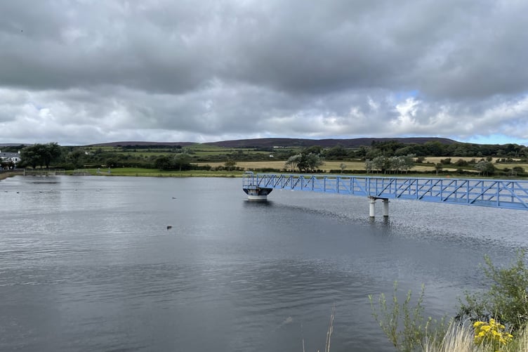Kerrowdhoo Reservoir in Onchan