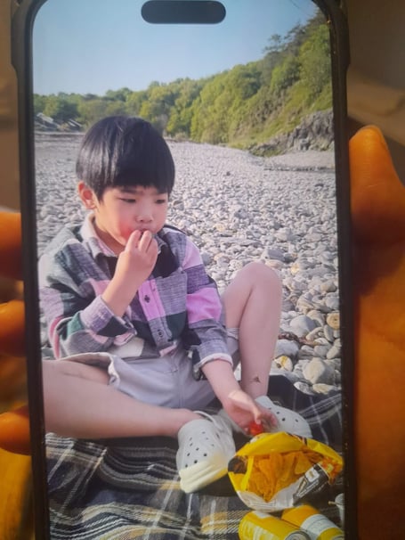 A picture of Thomas posted by the police