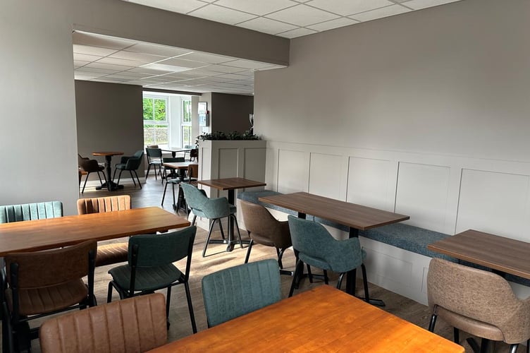 The space has been utilised well with plenty of seating available