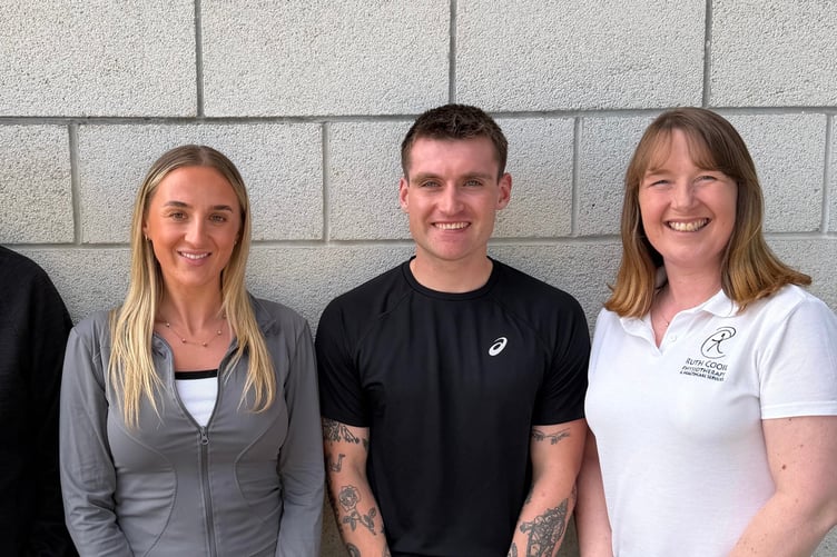 (Left to right) Dr Dale Kalloo, Nicole Burns, Dan Richmond and Ruth Cooil