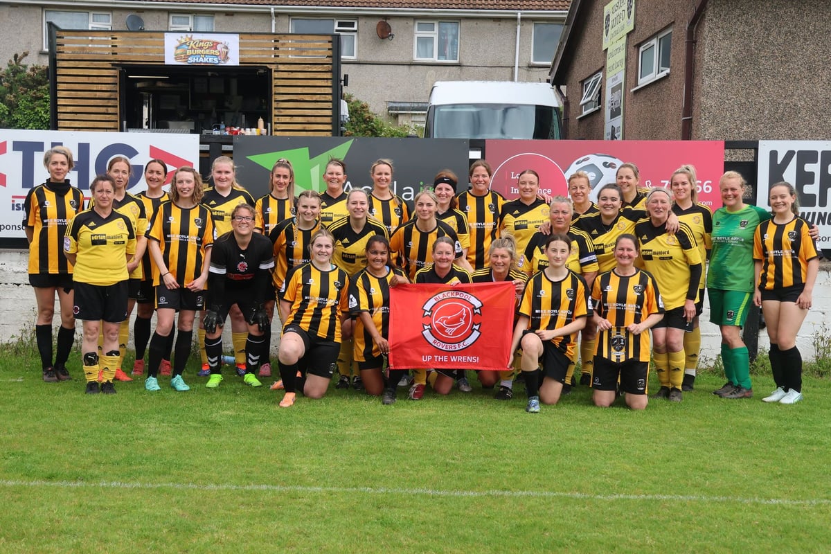 Rushen United suffer narrow defeat in final meeting with Blackpool Wren Rovers