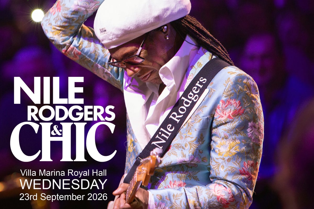Nile Rodgers & CHIC to perform at Villa Marina