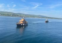 Fishing vessel towed to safety after suffering mechanical failure off the Calf of Man