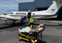 Injured Isle of Man TT rider flown home weeks after being seriously injured in crash
