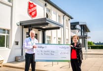 Isle of Man Energy donates £15,000 to boost Salvation Army services