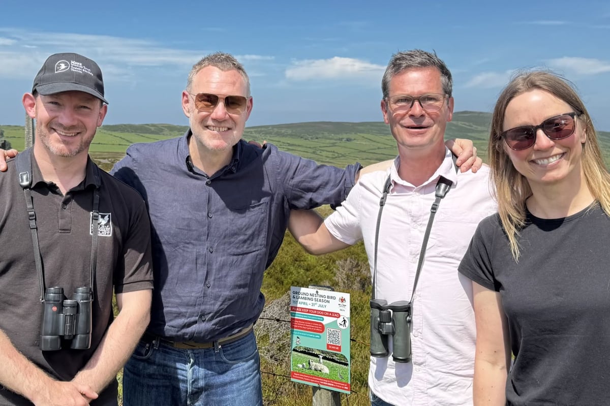 David Gray describes the Isle of Man as a place with a 'little quirk to it'