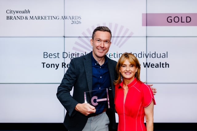 Award win for islander at Citywealth Brand Management awards
