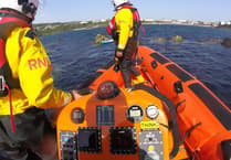 Port Erin RNLI rescue two paddleboarders blown offshore