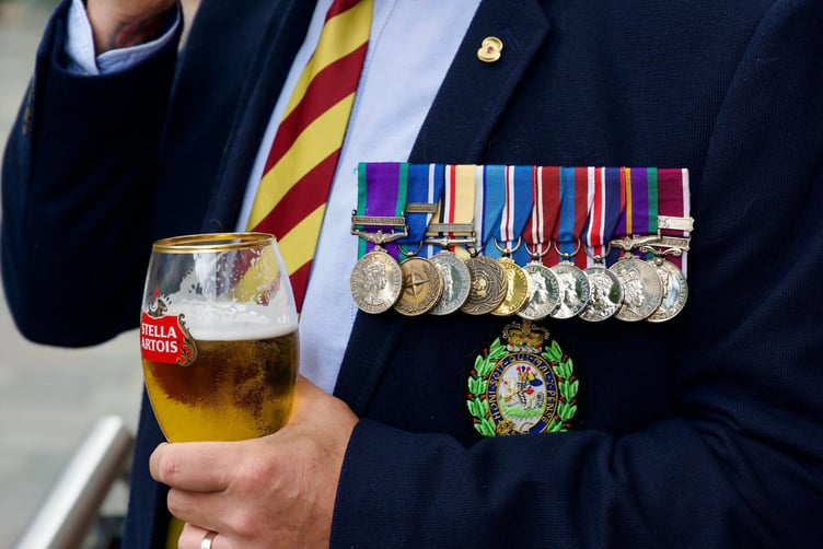 Plenty of medals were on display