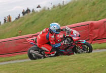 Isle of Man TT star Michael Dunlop in excellent form at Tandragee 100