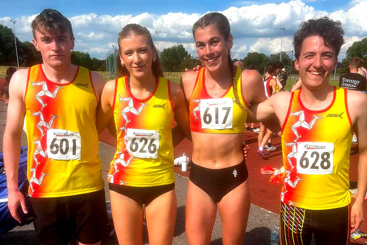 Manx athletes excel in Northern Track and Field League