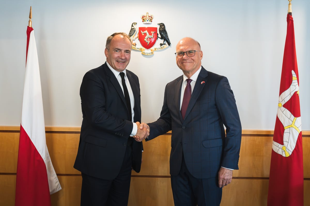 Polish head of mission visits Isle of Man to strengthen ties
