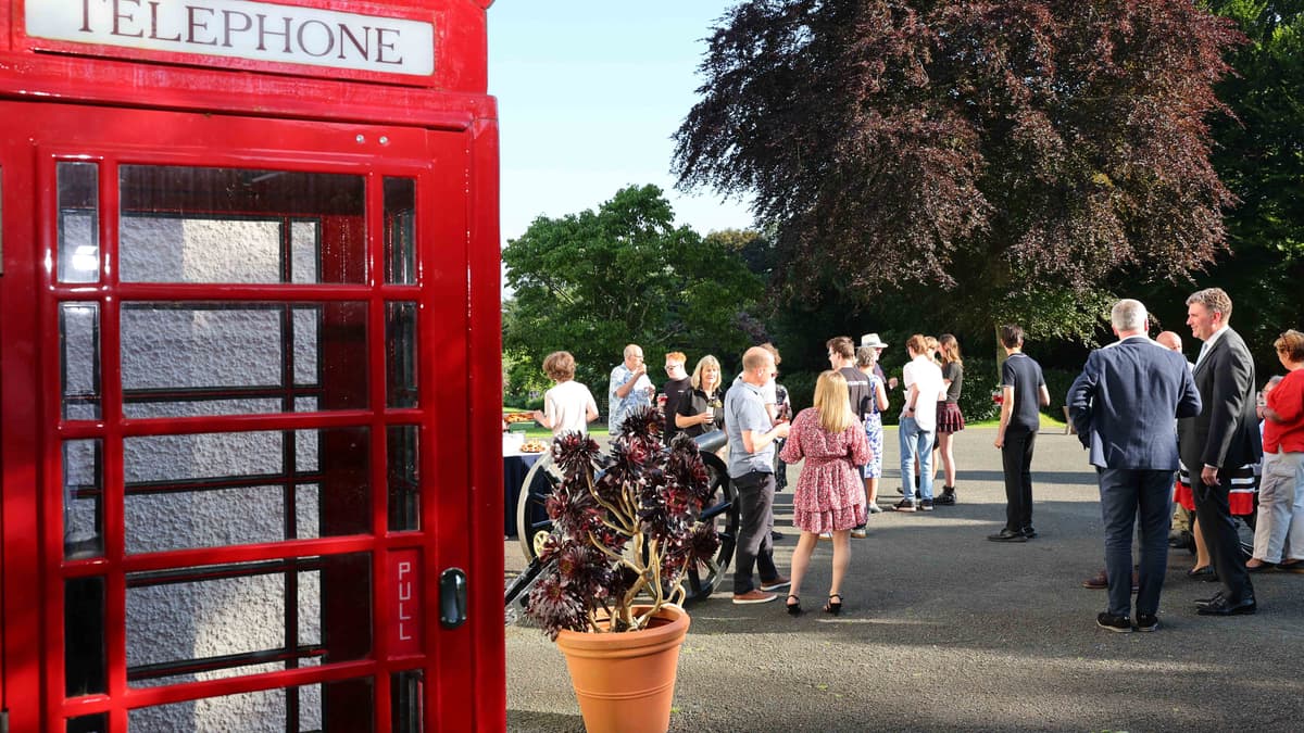 Government House phone box given new lease of life by Code Club ...