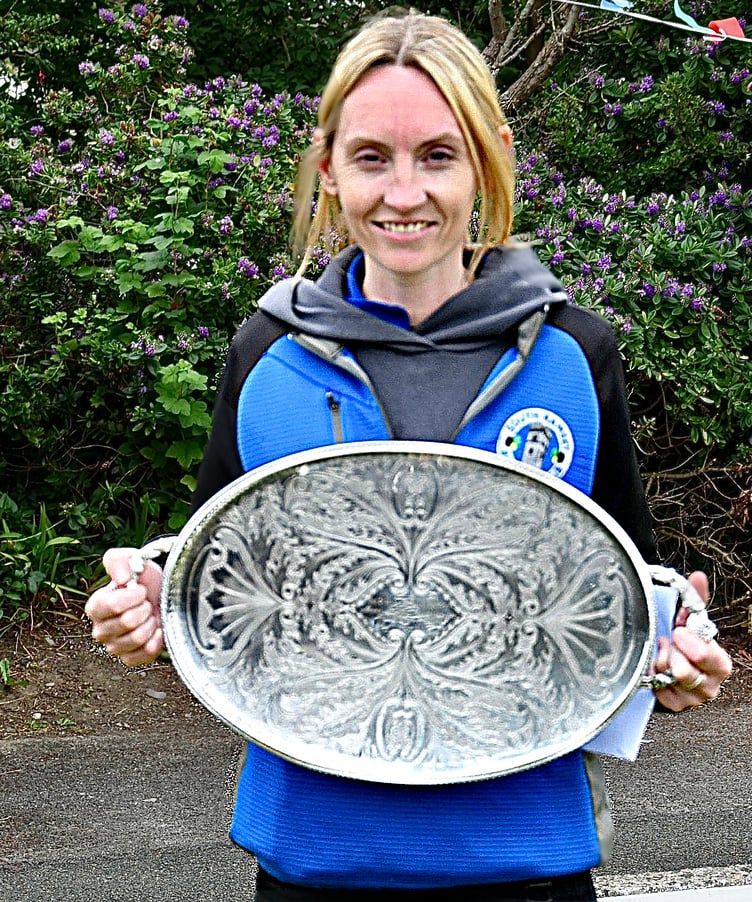 Manx Championship winner Jenny Moore (South Ramsey) who clinched her fifth consecutive championship and ninth overall (Photo: Arnie Withers)