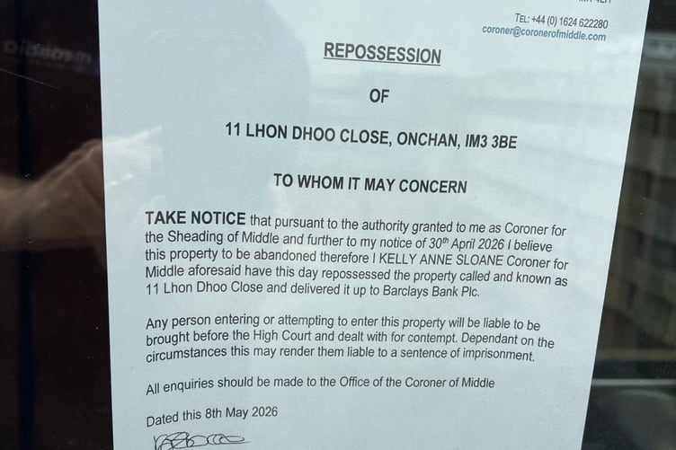 The Coroner took possession of the abandoned property