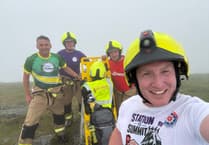 Firefighters conquer gruelling 'Station to Summit' charity challenge