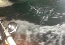 Lifeboat rescues disabled yacht in rough seas